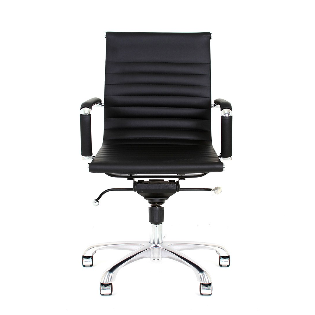 Silla de oficina ergonómica cádiz con respaldo bajo